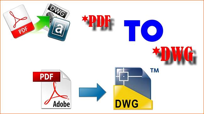 pdf to autocad